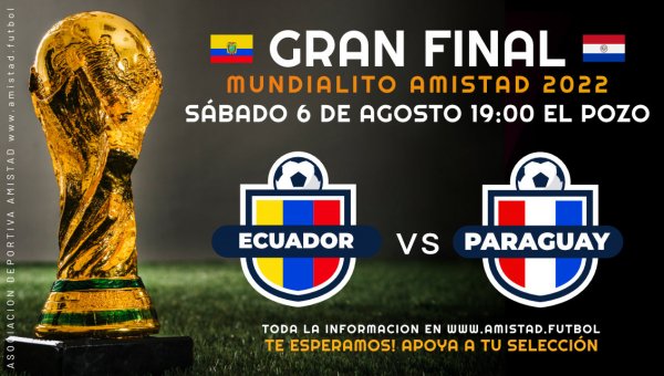 Gran final del Mundialito Amistad 2022